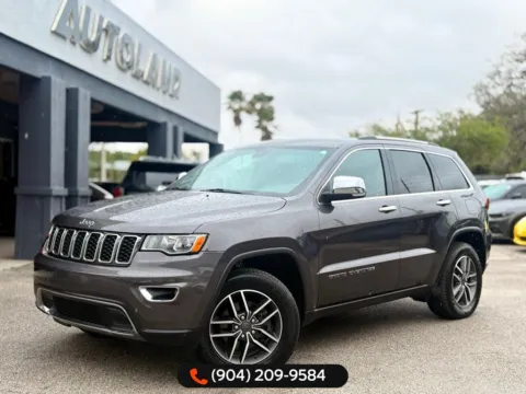 Gray 2020 Jeep Grand Cherokee Limited for sale in Jacksonville, FL