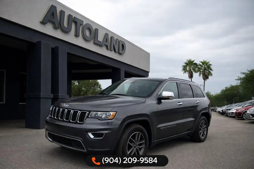 Gray 2020 Jeep Grand Cherokee Limited for sale in Jacksonville, FL