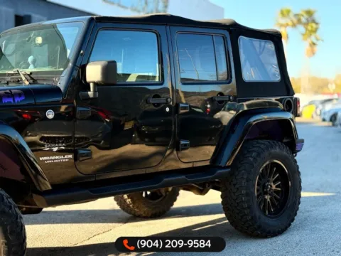 Another view of 2017 Jeep Wrangler Unlimited Sahara for sale in Jacksonville, FL at AUTOLAND