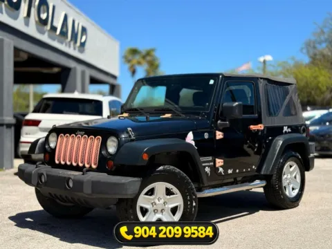 Black 2012 Jeep Wrangler Sport for sale in Jacksonville, FL