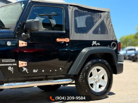 Another view of 2012 Jeep Wrangler Sport for sale in Jacksonville, FL at AUTOLAND