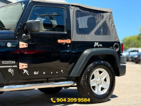 Another view of 2012 Jeep Wrangler Sport for sale in Jacksonville, FL at AUTOLAND