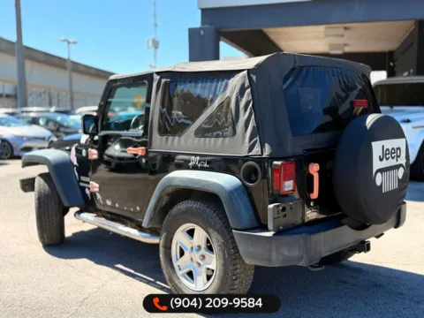 Another view of 2012 Jeep Wrangler Sport for sale in Jacksonville, FL at AUTOLAND