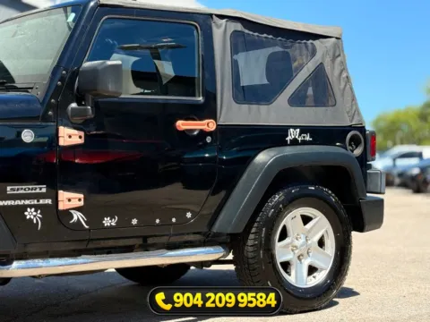 Another view of 2012 Jeep Wrangler Sport for sale in Jacksonville, FL at AUTOLAND