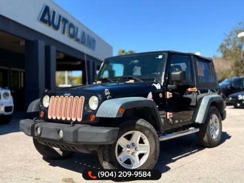 Black 2012 Jeep Wrangler Sport for sale in Jacksonville, FL