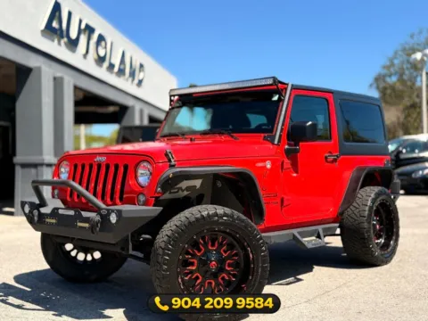 Red 2018 Jeep Wrangler JK Sport for sale in Jacksonville, FL