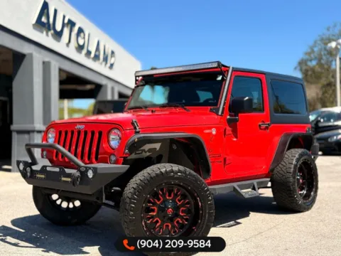 Red 2018 Jeep Wrangler JK Sport for sale in Jacksonville, FL