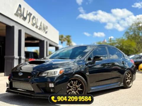 Black 2016 Subaru WRX STi for sale in Jacksonville, FL