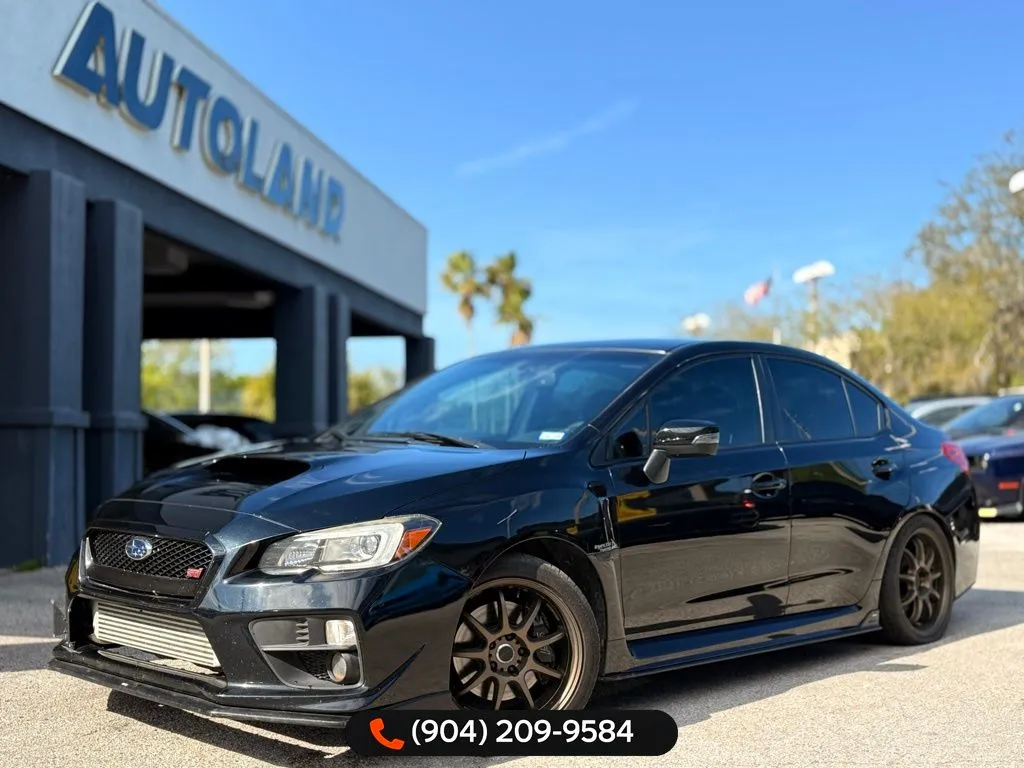 Black 2016 Subaru WRX STi for sale in Jacksonville, FL