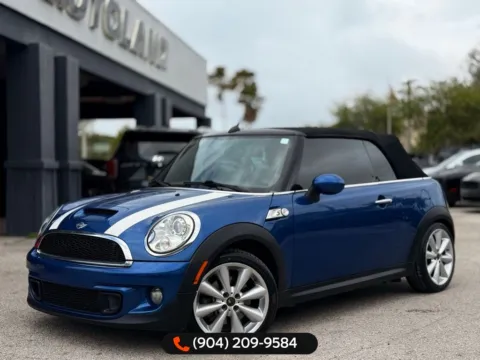 Blue 2012 MINI Cooper S for sale in Jacksonville, FL