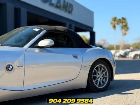 Another view of 2003 BMW Z4 2.5i for sale in Jacksonville, FL at AUTOLAND