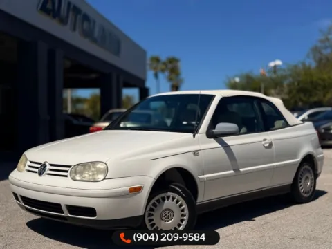 Blue 2001 Volkswagen Cabrio GL for sale in Jacksonville, FL
