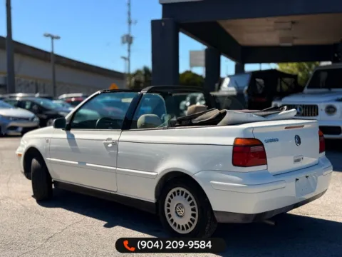 Another view of 2001 Volkswagen Cabrio GL for sale in Jacksonville, FL at AUTOLAND