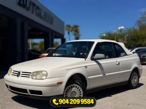 Blue 2001 Volkswagen Cabrio GL for sale in Jacksonville, FL