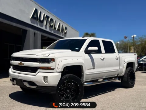 White 2017 Chevrolet Silverado 1500 LT for sale in Jacksonville, FL