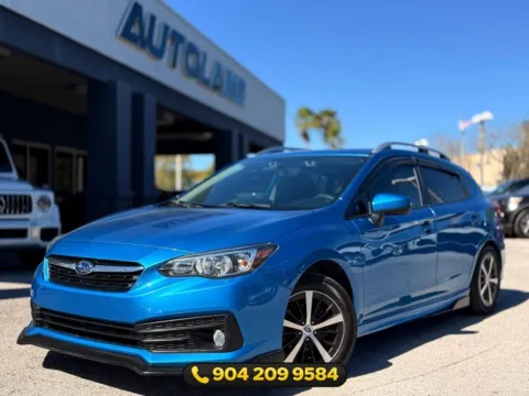 Blue 2022 Subaru Impreza Premium for sale in Jacksonville, FL