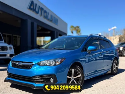 Blue 2022 Subaru Impreza Premium for sale in Jacksonville, FL