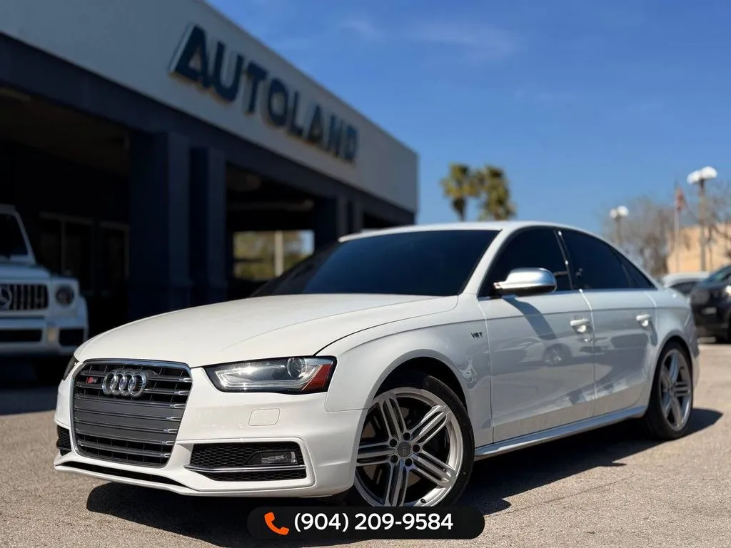 White 2016 Audi S4 3.0T Premium Plus for sale in Jacksonville, FL