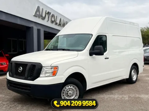 White 2019 Nissan NV2500 HD S for sale in Jacksonville, FL
