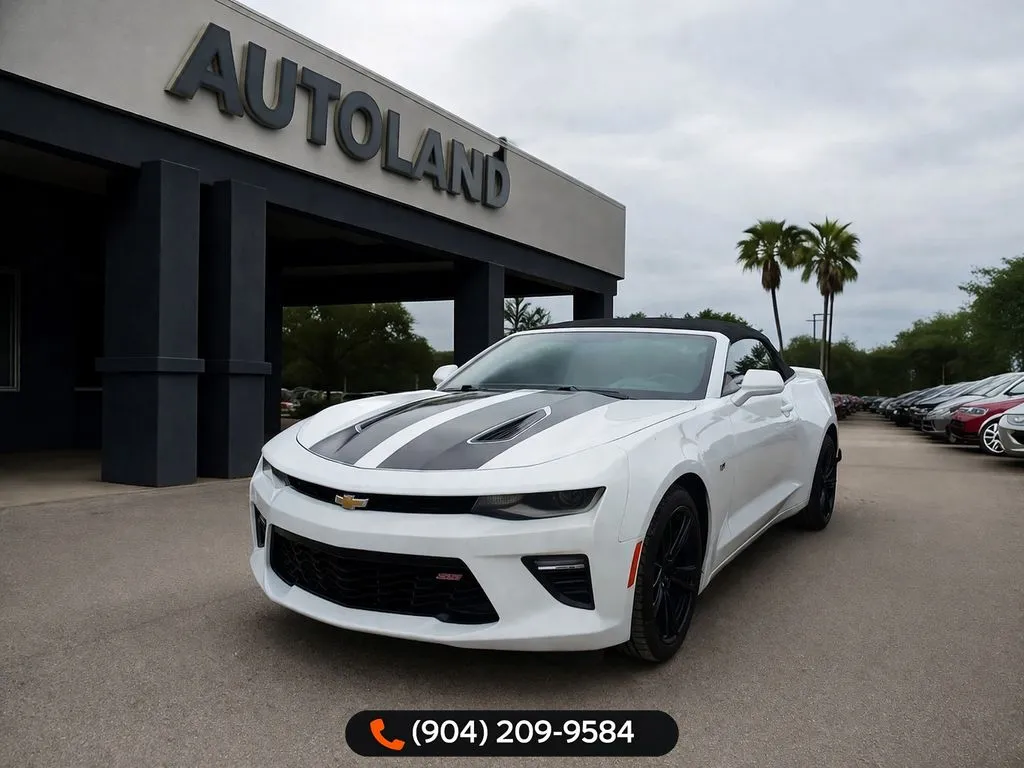 White 2016 Chevrolet Camaro SS for sale in Jacksonville, FL