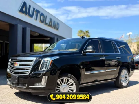 Black 2015 Cadillac Escalade Platinum Edition for sale in Jacksonville, FL