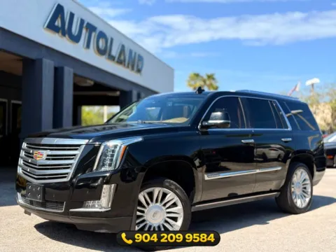Black 2015 Cadillac Escalade Platinum Edition for sale in Jacksonville, FL