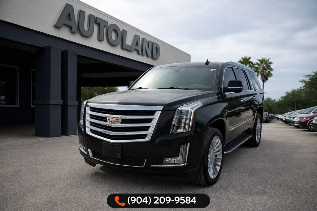 Black 2015 Cadillac Escalade Platinum Edition for sale in Jacksonville, FL