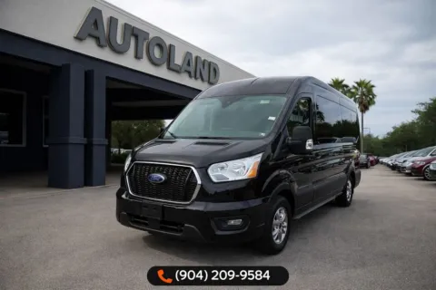 Black 2021 Ford Transit-350 XLT for sale in Jacksonville, FL