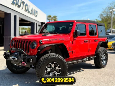 Red 2018 Jeep Wrangler Unlimited Rubicon for sale in Jacksonville, FL