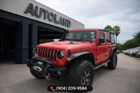 Red 2018 Jeep Wrangler Unlimited Rubicon for sale in Jacksonville, FL