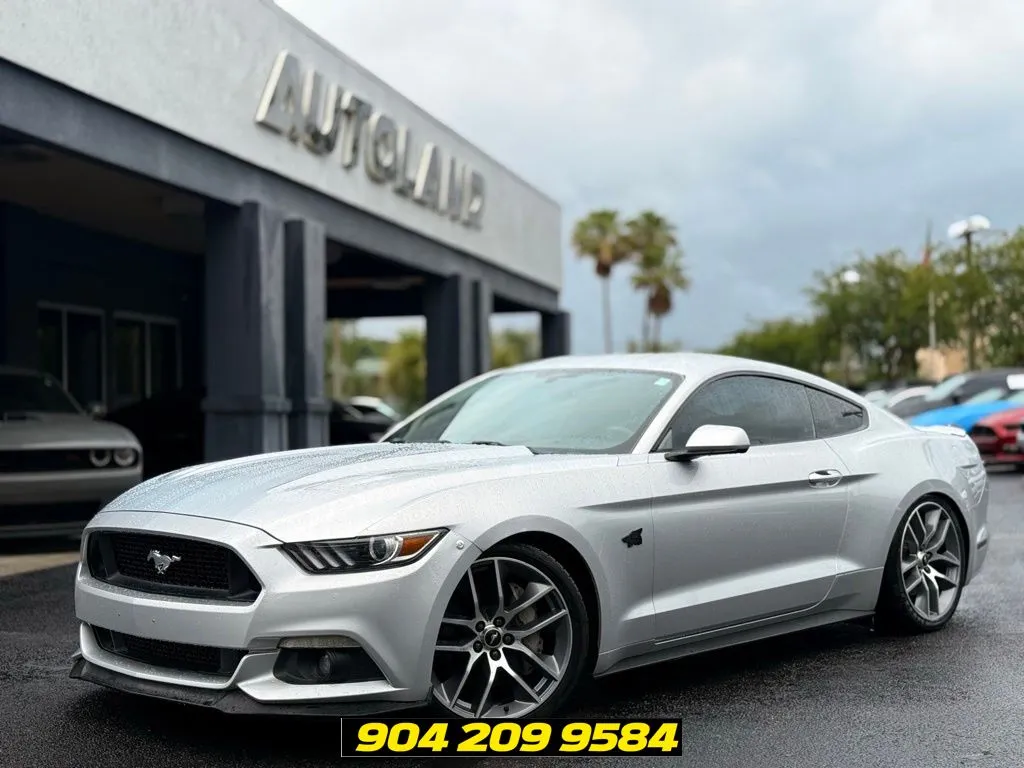 Silver 2015 Ford Mustang GT for sale in Jacksonville, FL