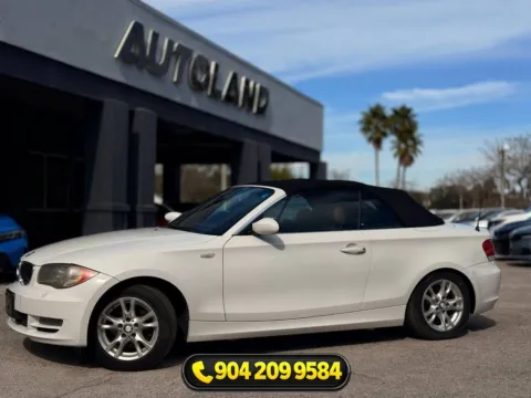 White 2008 BMW 1 Series 128i for sale in Jacksonville, FL