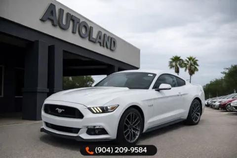 White 2015 Ford Mustang GT Premium for sale in Jacksonville, FL