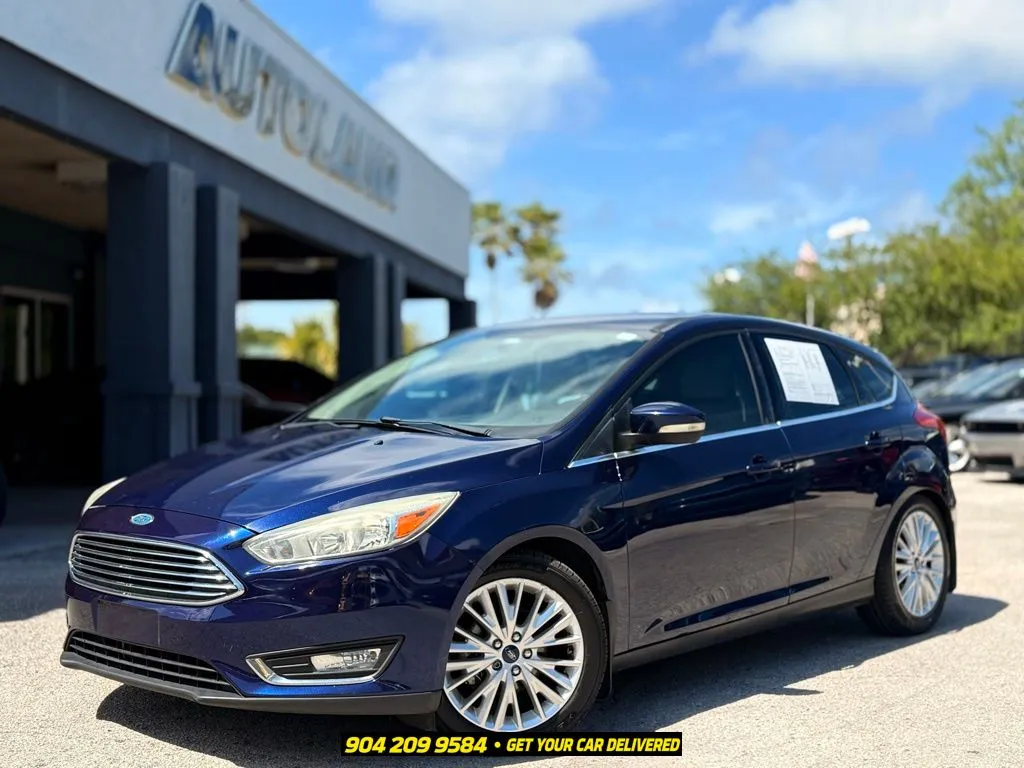 Blue 2016 Ford Focus Titanium for sale in Jacksonville, FL