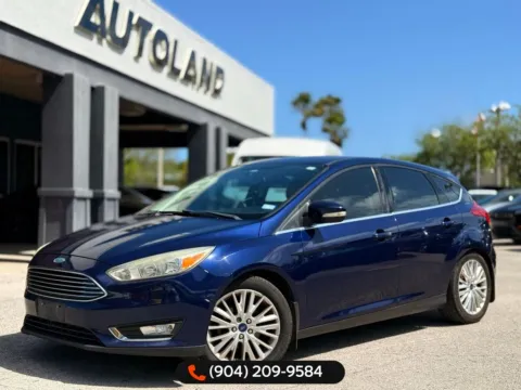 Blue 2016 Ford Focus Titanium for sale in Jacksonville, FL