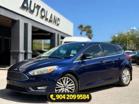 Blue 2016 Ford Focus Titanium for sale in Jacksonville, FL