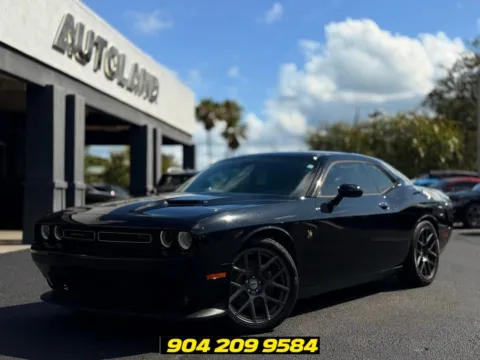 Black 2016 Dodge Challenger R/T Scat Pack for sale in Jacksonville, FL