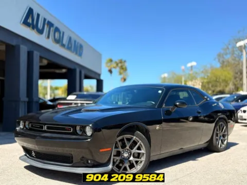 Black 2016 Dodge Challenger R/T Scat Pack for sale in Jacksonville, FL
