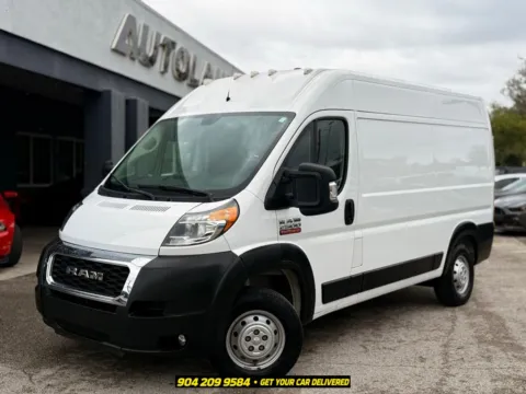 White 2021 Ram ProMaster 2500 High Roof for sale in Jacksonville, FL