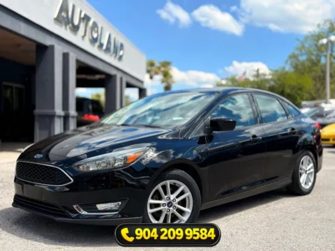 Black 2018 Ford Focus SE for sale in Jacksonville, FL