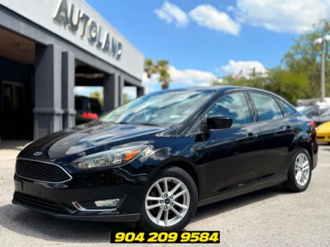 Black 2018 Ford Focus SE for sale in Jacksonville, FL
