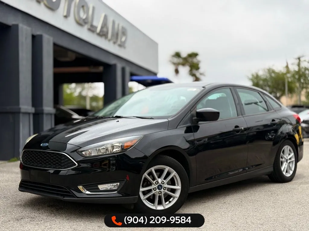Black 2018 Ford Focus SE for sale in Jacksonville, FL