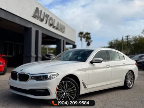 White 2018 BMW 5 Series 530e iPerformance for sale in Jacksonville, FL