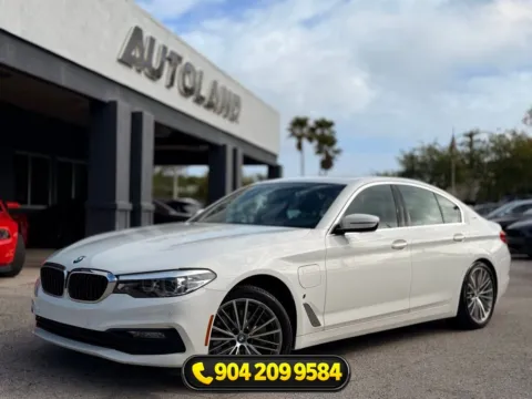White 2018 BMW 5 Series 530e iPerformance for sale in Jacksonville, FL