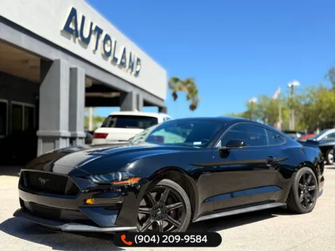 Black 2018 Ford Mustang GT Premium for sale in Jacksonville, FL