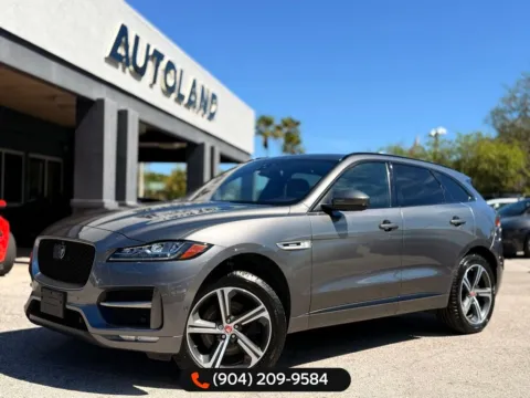 Gray 2017 Jaguar F-PACE 35t R-Sport for sale in Jacksonville, FL