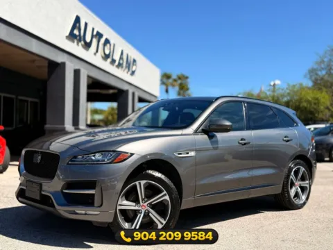 Gray 2017 Jaguar F-PACE 35t R-Sport for sale in Jacksonville, FL