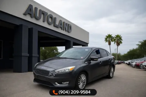 Gray 2017 Ford Focus Titanium for sale in Jacksonville, FL