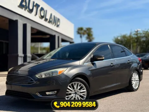 Gray 2017 Ford Focus Titanium for sale in Jacksonville, FL