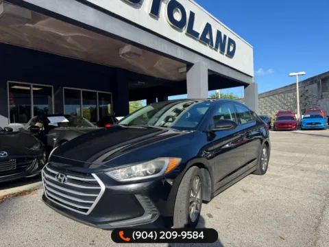 Black 2018 Hyundai Elantra SEL for sale in Jacksonville, FL
